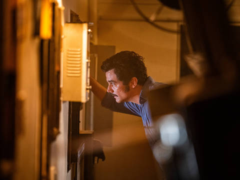 Wagner Moura em cena de 'O Agente Secreto'