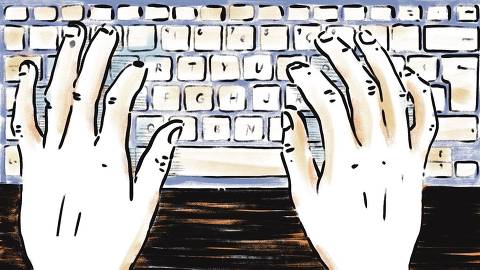 Ilustração de Bruna Barros para coluna de Mário Sérgio Conti de 22 de novembro de 2025