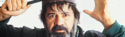 O autor de teatro Plínio Marcos em imagem de 1993 ***  ****